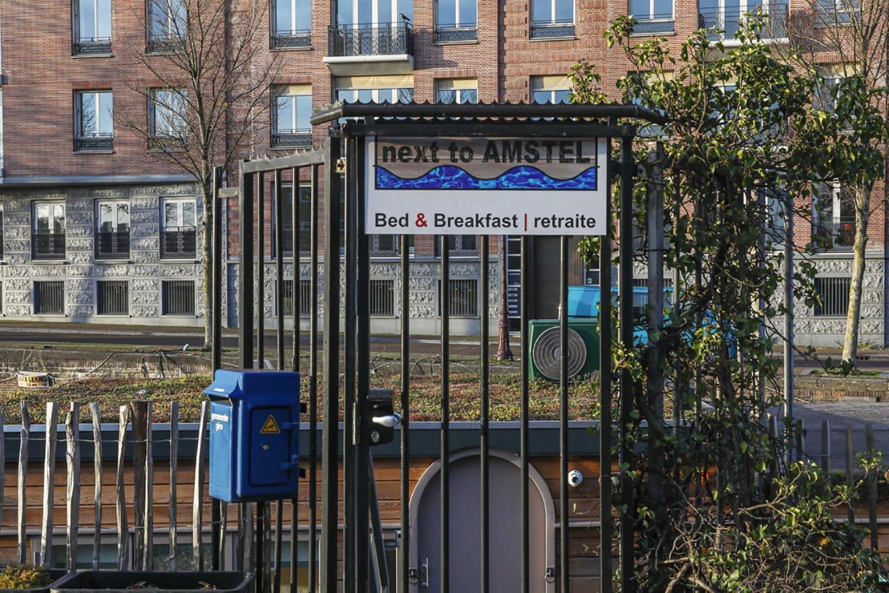 Houseboat Next To Amstel Bed and Breakfast Amsterdam Buitenkant foto