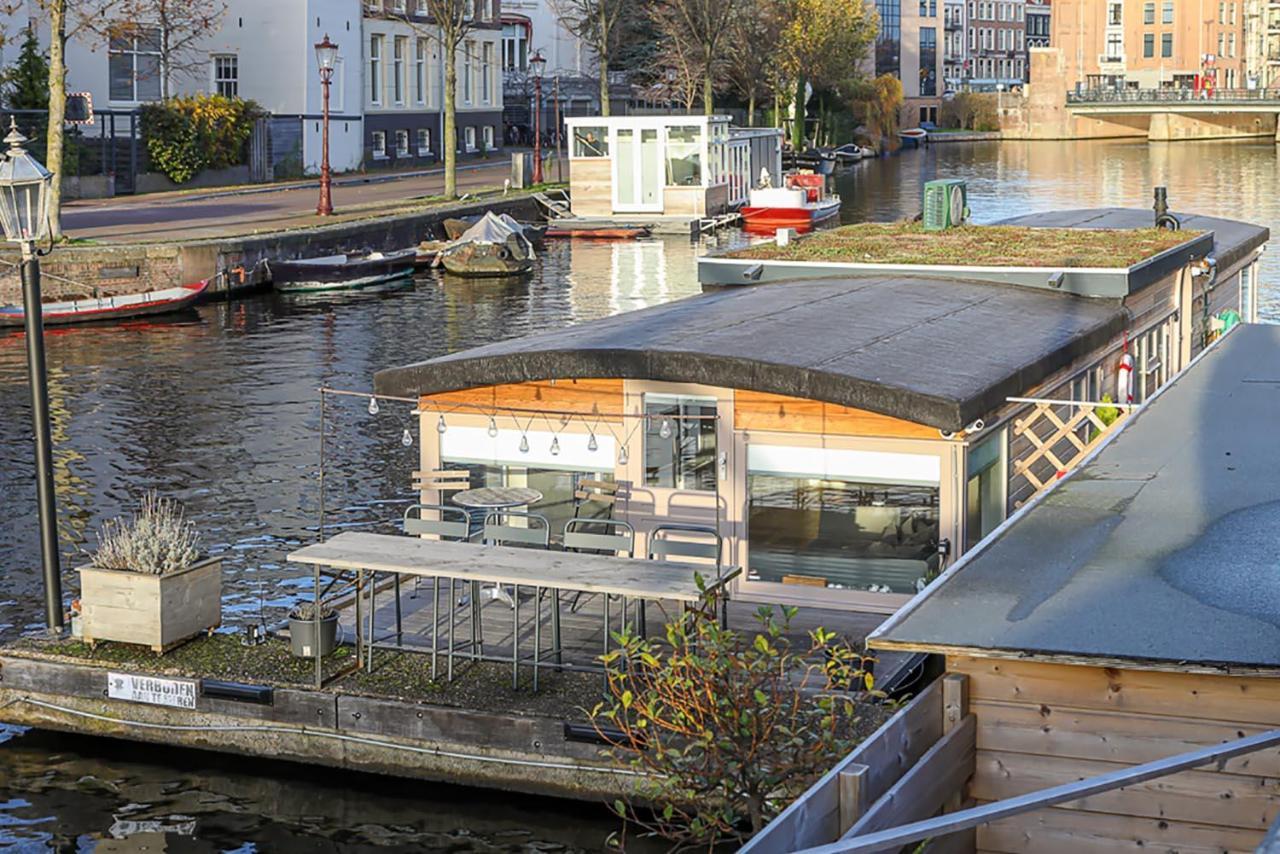 Houseboat Next To Amstel Bed and Breakfast Amsterdam Buitenkant foto